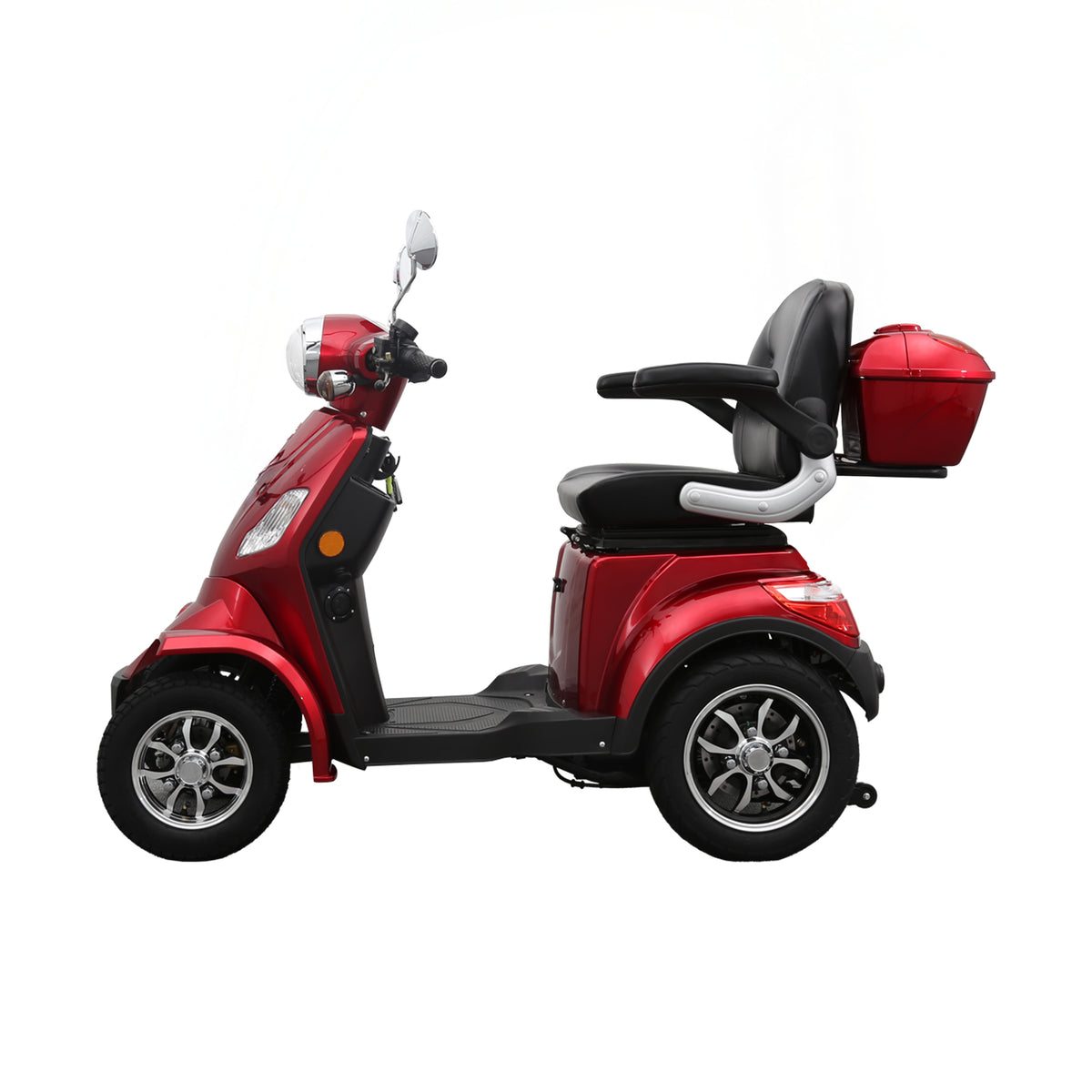 City Pulse 4 Mobility Scooter - Red image